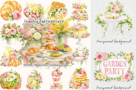 Download Coquette Garden Party Brunch - Brunch Collection