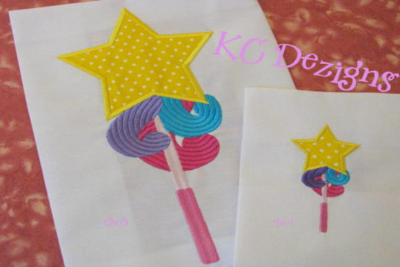 Download Cute Unicorn Princess Wand Applique - Unicorn Collection